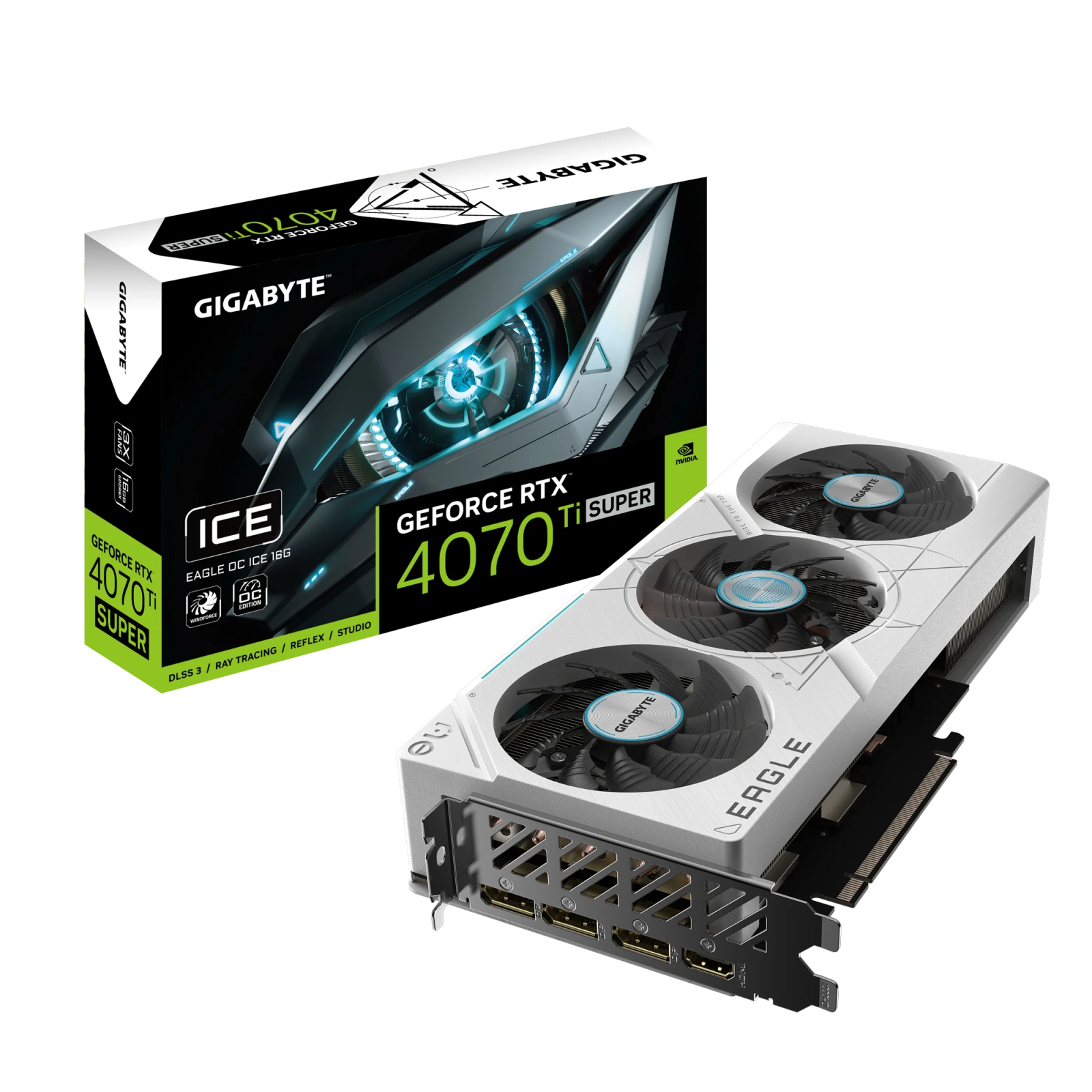 Gigabyte GeForce RTX 4070 Ti SUPER EAGLE OC ICE 16G
